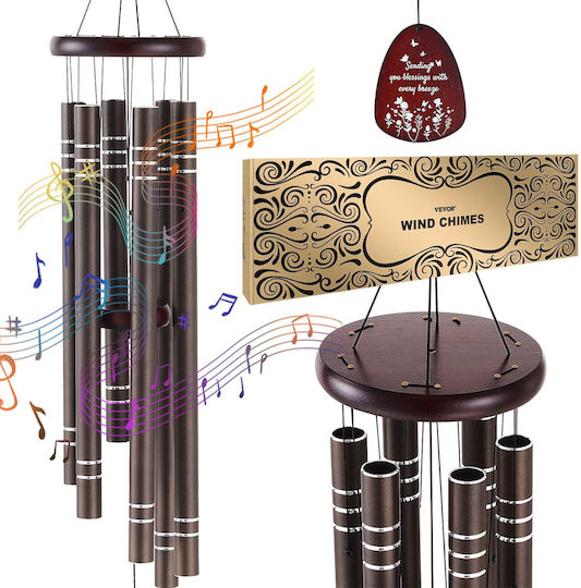 Vevor Decorative Wind Chimes Garden Metal JSFLZS42INCHJ4LJ9V0
