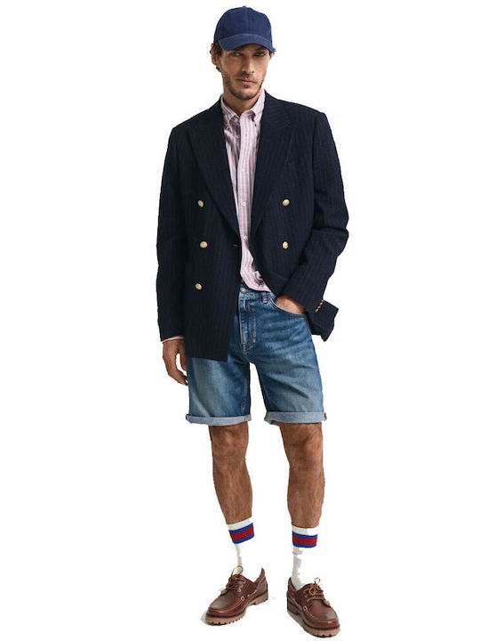 Ανδρική Βερμούδα Mid Blue Vintage