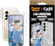 CARE by PanzerGlass Flagship 3in1 Back Cover Tempered Glass Set with Glass Transparent (Galaxy S25+)