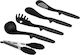 Berlinger Haus Plastic Cooking Utensil Set Gray 5pcs