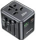 Awei Steckdosenadapter von Universal zu Universal