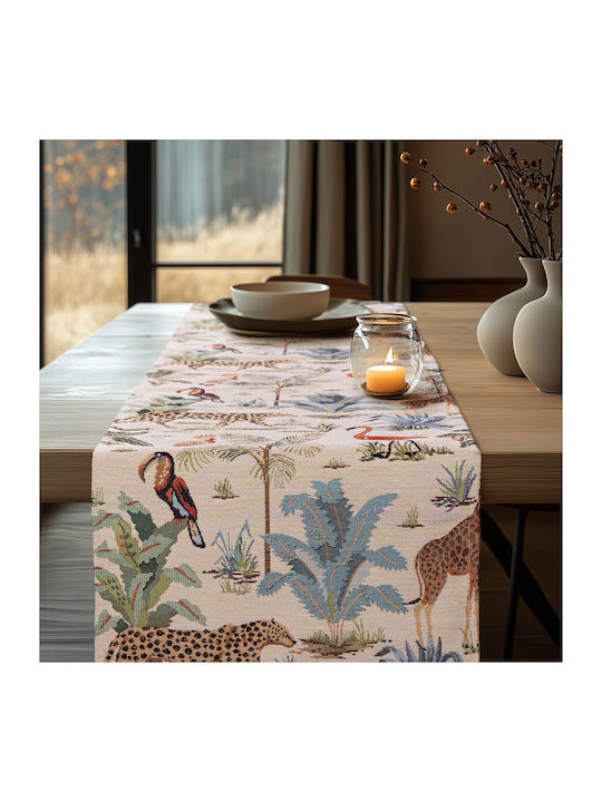 Beauty Home Tablecloth Multicolour 34x250cm