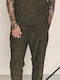 Hose Elastisch khaki