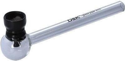 Panora Πίπα Τσιγάρου D&K 130mm Γυάλινη Λαδιού Λευκό