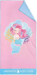 Prosop de plajă pentru copii Mermaid Love 4041 Greenwich Polo Club