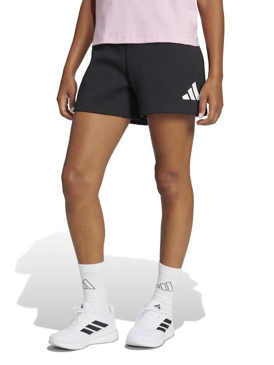 adidas Performance Women's High Waist Activewear Shorts Black