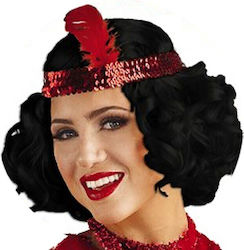 Let’s Dance Charleston Carnival Wig Square Brunette Charleston