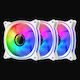 LC-Power Lc-cf-120-argb-kit-w Case Fan 120mm with ARGB Lighting and Connection 6-Pin 3pcs White