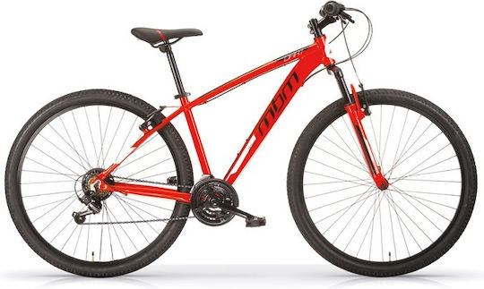 MBM Dart 29" 2025 Red Mountain Bike With 18 Speeds