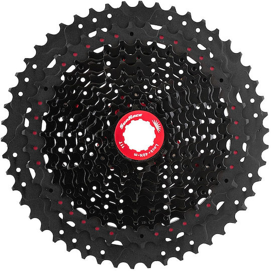 Sunrace CSMX80 Kassette 11-50 11-fach Chrom Schwarz