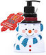 Tri-Coastal Design Snow Man Κρεμοσάπουνο με Αντλία 330ml