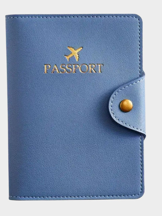 My Choice Passport Cover C5jb-b Light Blue