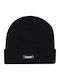 Beanie Ανδρικός Σκούφος Πλεκτός σε Μαύρο χρώμα