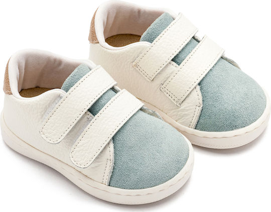 Babywalker White Baptism Leather Sneakers