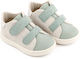 Babywalker Βαπτιστικά Δερμάτινα Sneakers Τιρκουάζ