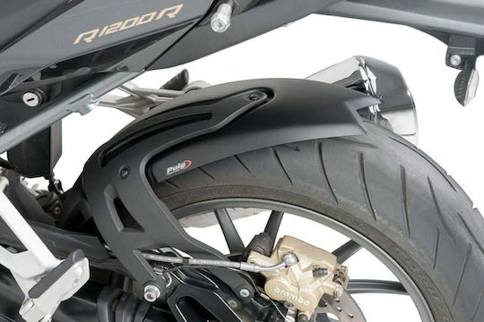 Puig Zurück Hinterradkotflügel Motorrad für BMW R 1200 BMW R 1200 R LC 2018 Schwarz 1Stück