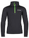 Kinderhemd Langarm Dark Grey