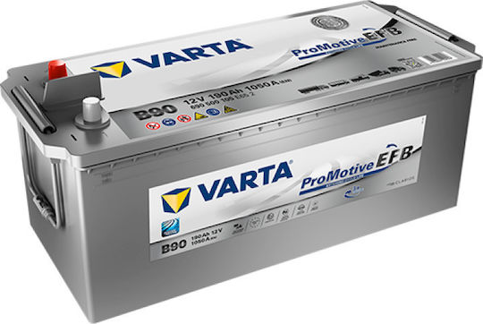 Varta Μπαταρία Φορτηγού Promotive Efb με Χωρητικότητα 190Ah