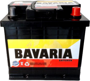Bavaria Car Battery with 50Ah Capacity and 440A CCA