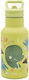 Sassi Junior Dinosaur Dinosaur Stainless Steel Kids Water Bottle Dinosaurs with Straw 350ml