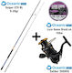 Oceanic Sniper 270 BL Fishing Rod for Spinning Heavy Rock Fishing Light Jigging 2.7m with Mechanism 5-25gr