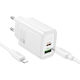 Hoco Φορτιστής με Θύρα USB-A και Θύρα USB-C και...