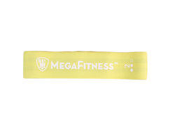 MegaFitness Resistance Band Mini Band Moderate Yellow 0.37m MegaFitness Resistance Band Mini Band Moderate Yellow 0.37m