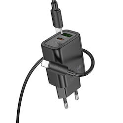 Hoco Încărcător cu Port USB-A și Port USB-C și ...