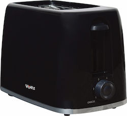 Voltz Тостер Двуместна 700W Черен