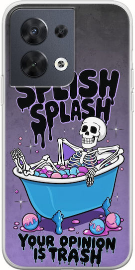 Splish Splash Oppo Reno 8 5g Flexible Tpu Διάφανη Σιλικόνη