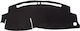 Car Dashboard Cover Alcantara without Emblem for Honda HR-V II 2014-2021 Black Colour