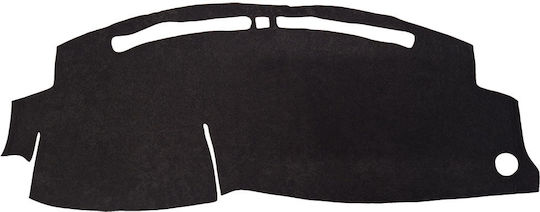 Car Dashboard Cover Alcantara without Emblem for Honda HR-V II 2014-2021 Black Colour