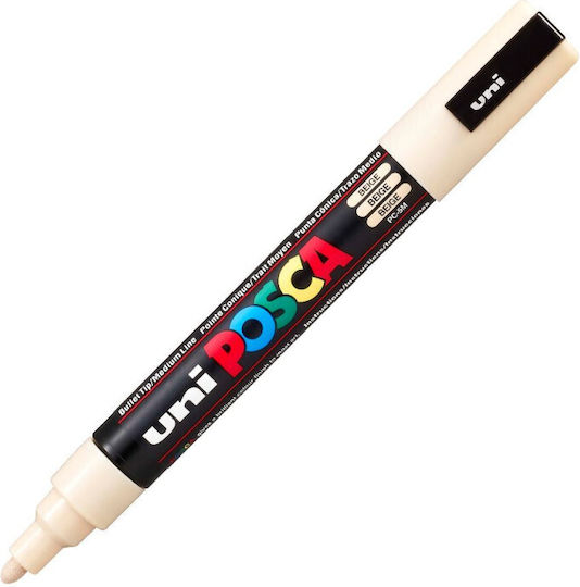 Posca Μαρκαδόρος Μπεζ 5mm
