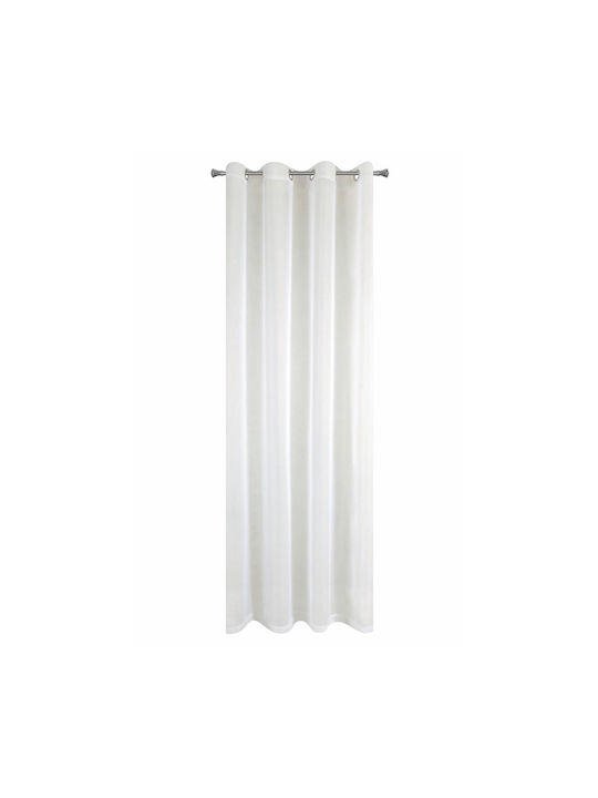 Eurofirany Curtain Lucy White 140x250cm