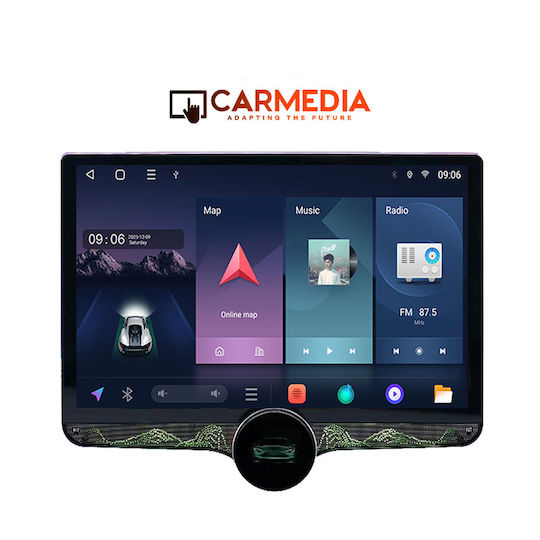 Carmedia Ηχοσύστημα Αυτοκινήτου για Fiat Freemont 2008 (Bluetooth/USB/AUX/WiFi/GPS/Apple-Carplay/Android-Auto) με Οθόνη Αφής 11.8"