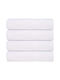 vidaXL Bath Towel Set 4pcs 50x100cm White