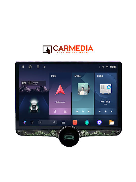 Carmedia Car Audio System for Nissan 370Z 2009-2012 (Bluetooth/USB/AUX/WiFi/GPS/Apple-Carplay/Android-Auto) with Touch Screen 11.8"