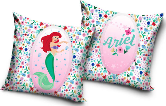 Disney Prinzessin Ariel Kissenbezug 40x40 cm Samt