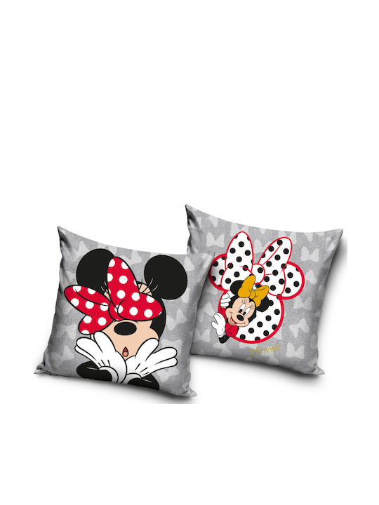 Disney Minnie Velvet Cushion Cover 40x40 Cm