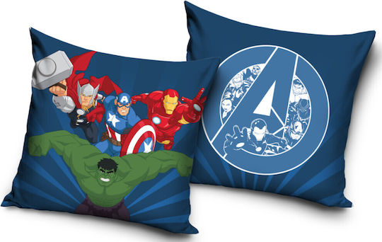 Avengers Velvet Pillow Cover 40x40 Cm