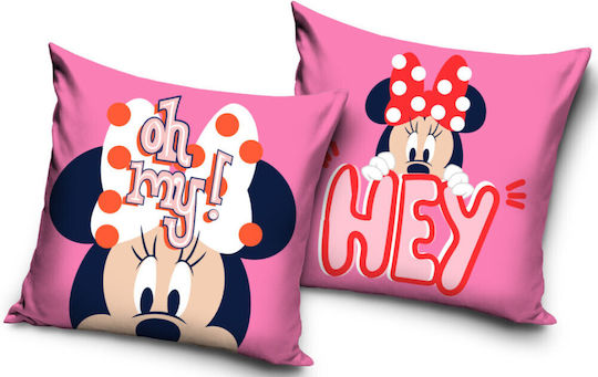 Disney Minnie Hey Cushion Cover 40x40 Cm Velvet
