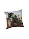 Tractor Green Cushion Cover 45x45 Cm