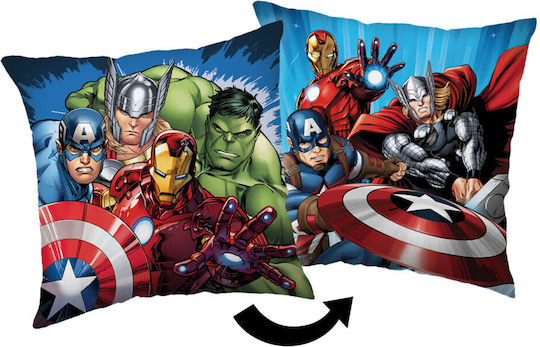 Avengers Heroes Kids Throw Pillows Velvet Pillow Case 40x40 Cm