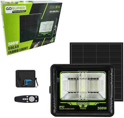 Gdsuper Wall Solar LED Flood Light 300W Waterproof 7500K
