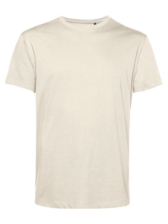 B&C E150 Men's Short Sleeve Promotional T-Shirt Off White
