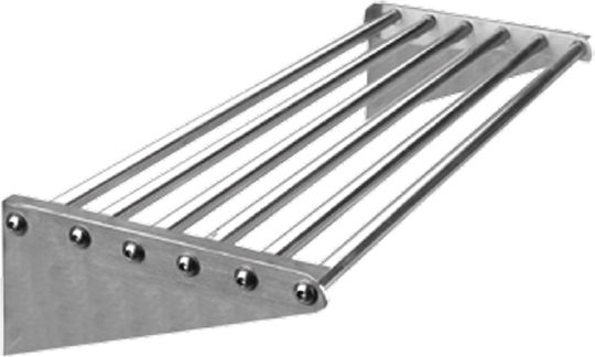 Wall-Mounted Tubular Shelf 2100*320*140mm Wm21032f 613169