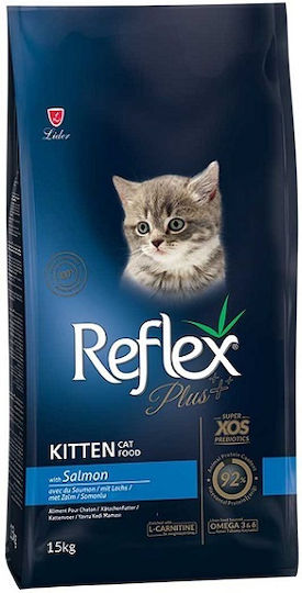 Reflex Plus Ξηρά Τροφή για Ανήλικες Γάτες με Σολομό 1.5kg