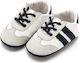 Babywalker Blue Baptism Leather Sneakers