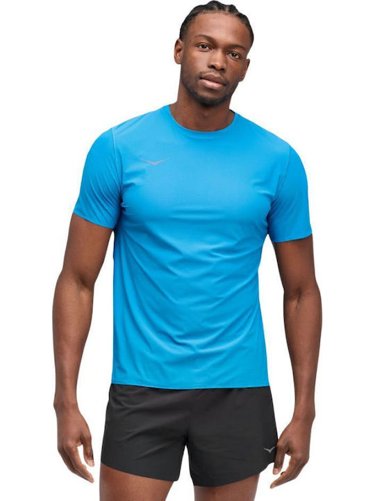HOKA Airolite Run Tricou sport Hoka Blue