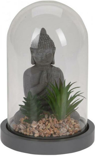 Dekorativer Buddha aus Kunststoff 14x14x24cm 1Stück